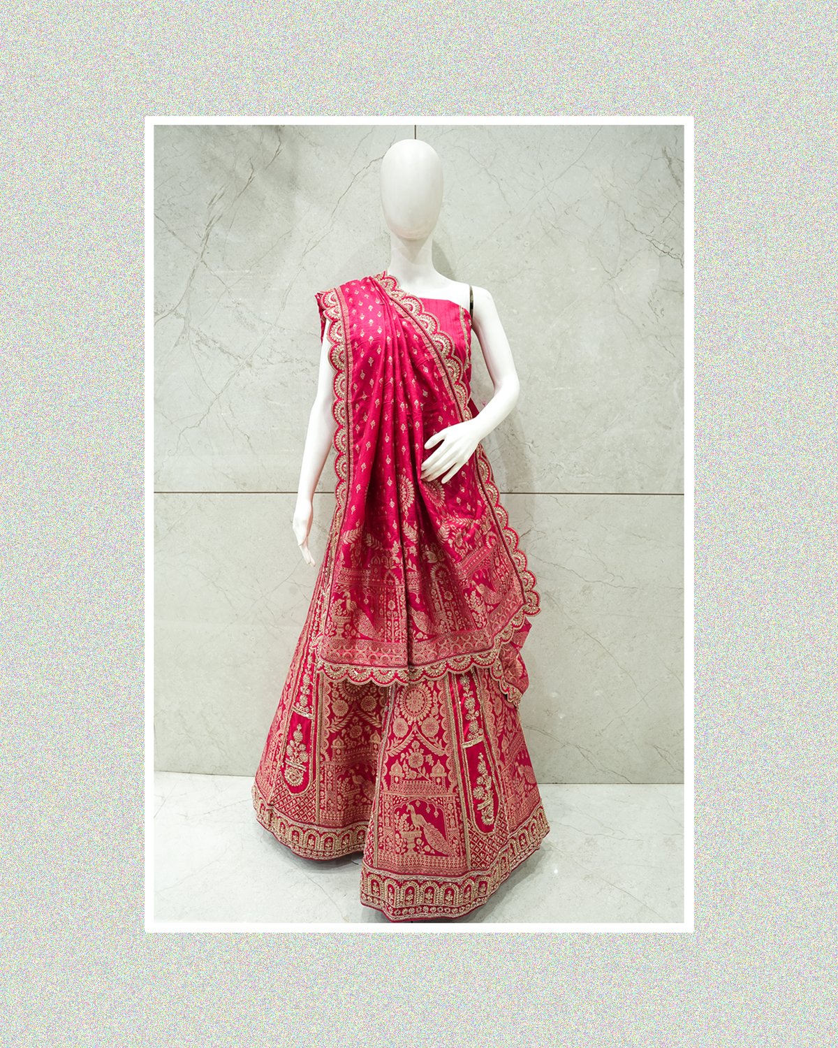 Pink Saree