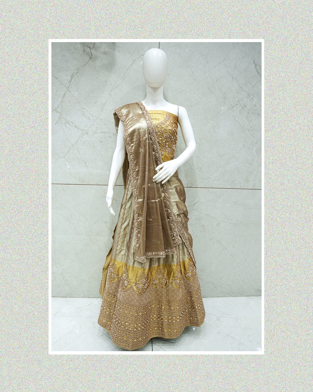 Gold Lehenga