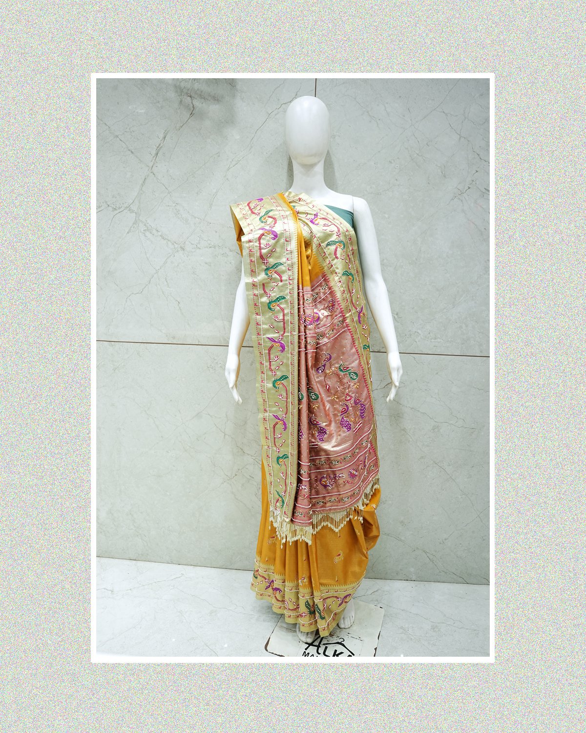 Yellow Saree